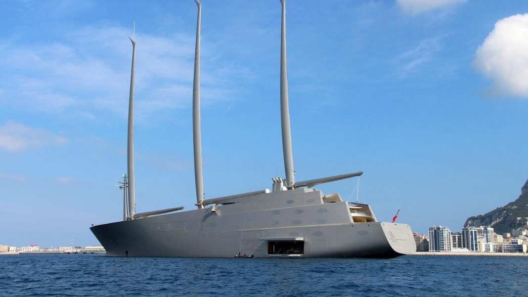 Megayacht: "A" detained in Gibraltar