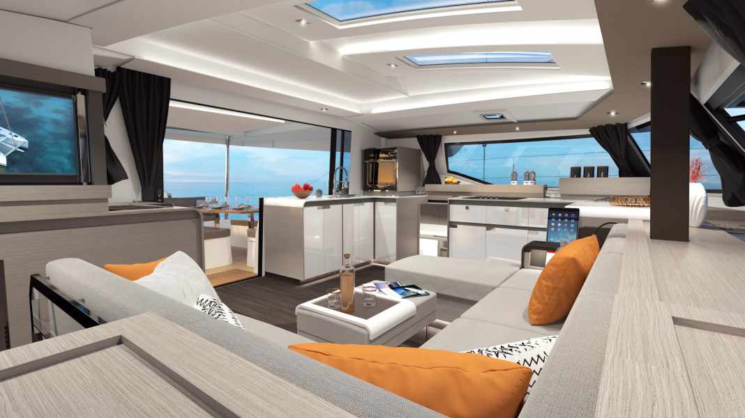 Nuove barche: Fountaine Pajot New 45: un po' di tutto in più