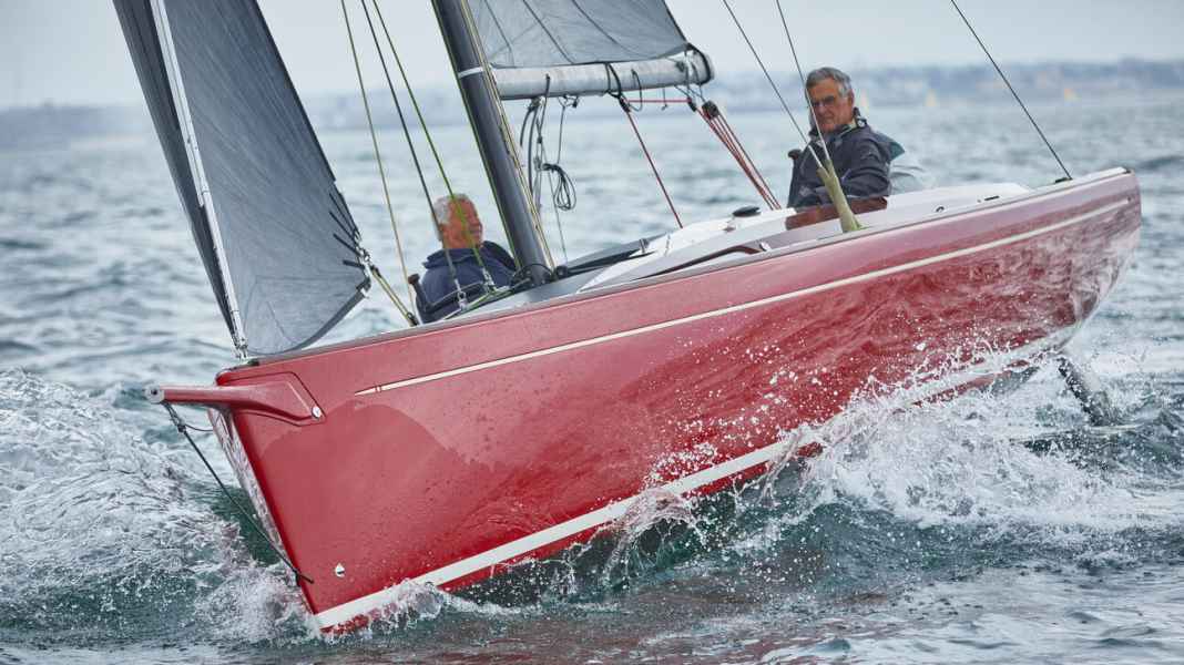 Already sailed: In front of the lens: the new Tofinou 9.7 in the YACHT test