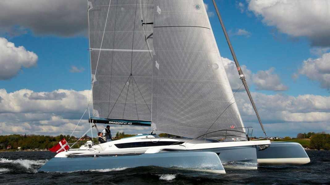 Schon gesegelt: Dragonfly 40: erste Bilder vom Test