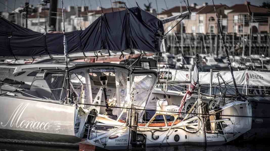 Regata: visita al villaggio fantasma del Vendée Globe