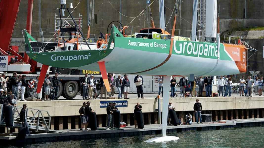 Volvo Ocean Race : nouveau jouet pour Cammas