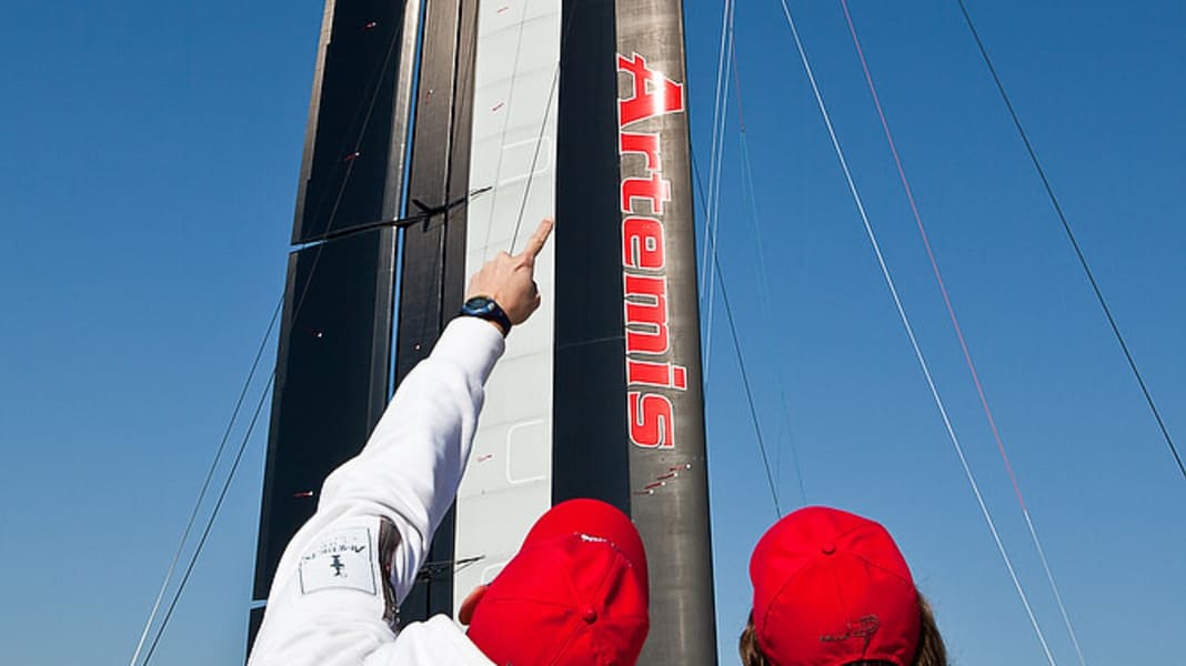 Coppa America: Artemis presenta la prima ala AC-72