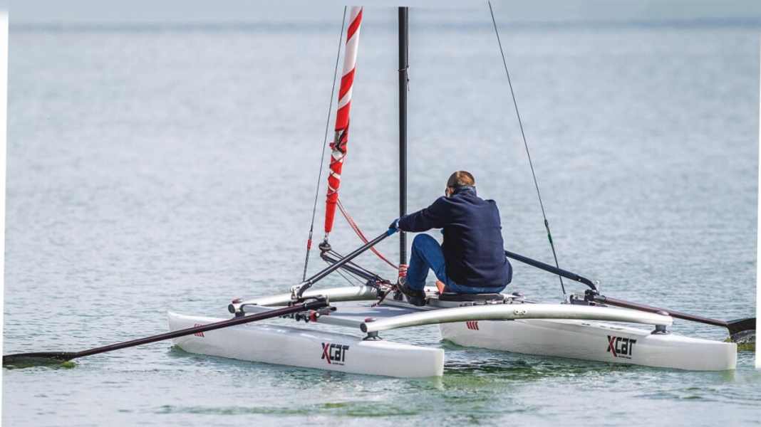 X-Cat : triathlon avec le catamaran multisports