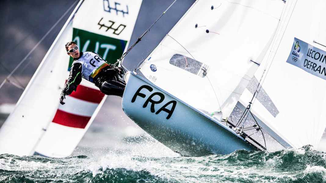 Olympic sailing: A dream race and a break in a row