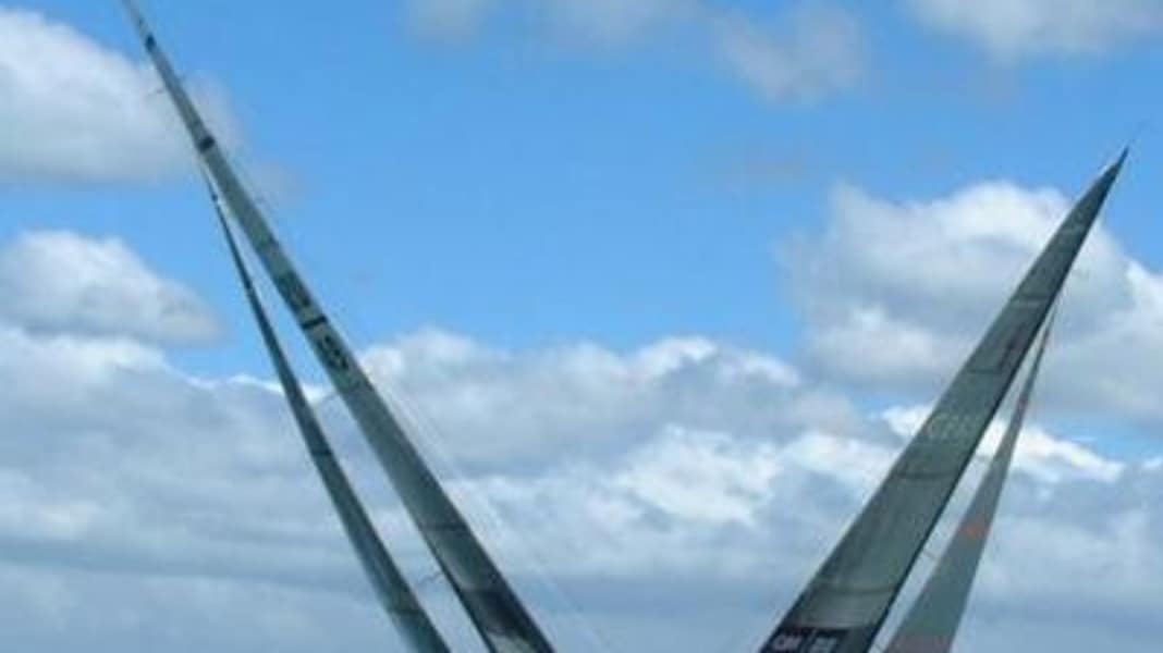 Regatta news: Trial run for the America's Cup