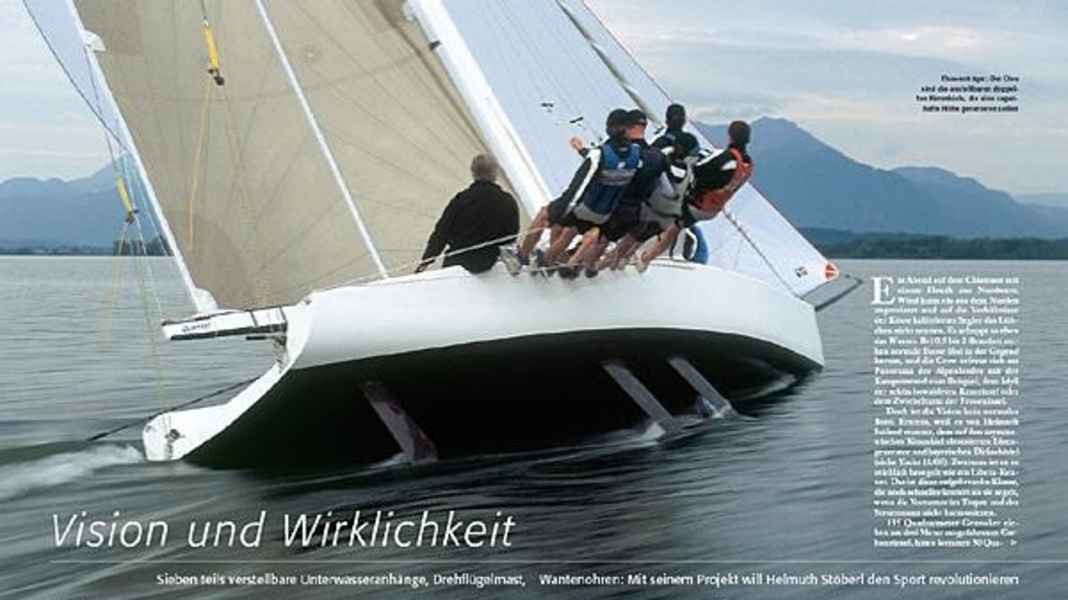 T&T - Notizie: ritratto della barca "Vision