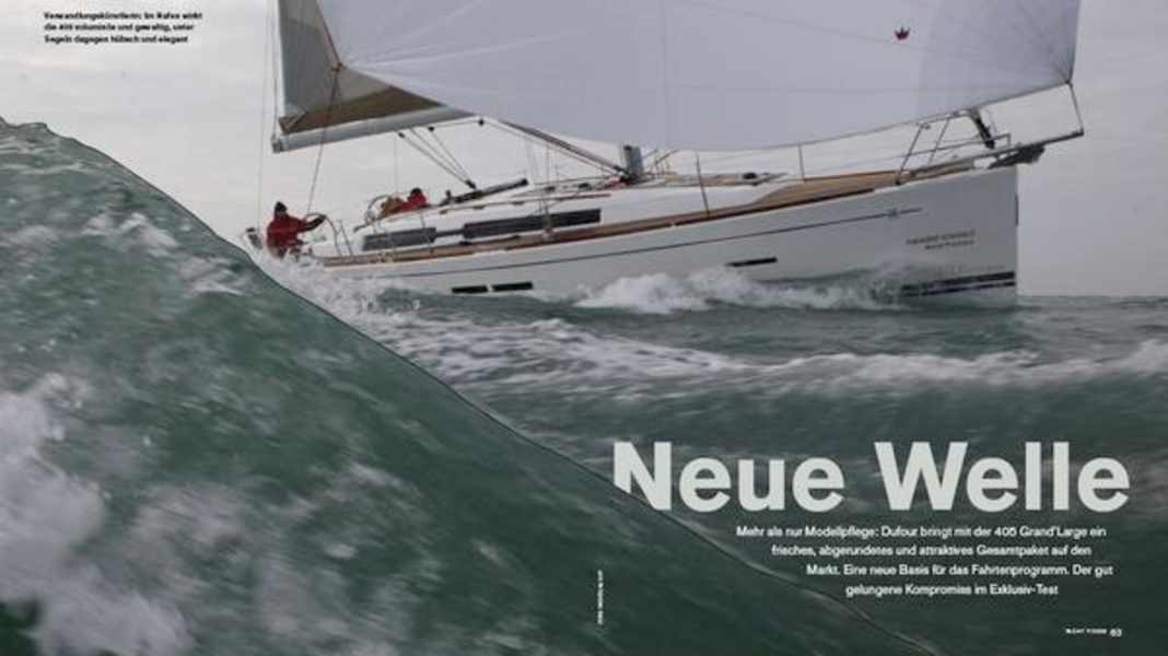 Dufour 405 in un test esclusivo: Più di un semplice aggiornamento del modello