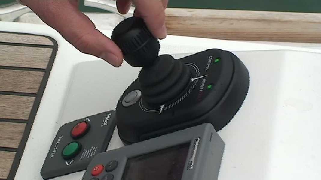 Jeux de manœuvre : Test : Amarrage par joystick