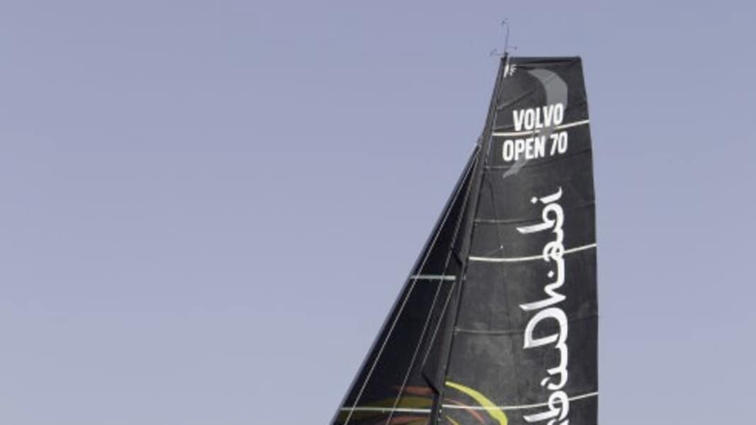 Volvo Ocean Race: Abu Dhabi's black racer