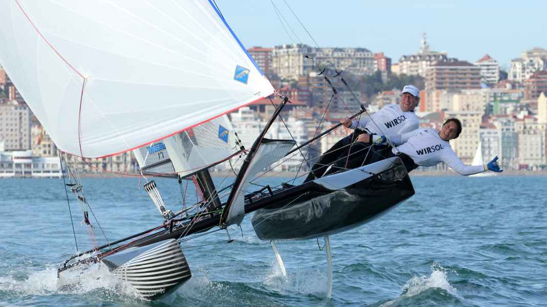 Les classes olympiques : Nacra 17, kitesurf aux Jeux olympiques 2016