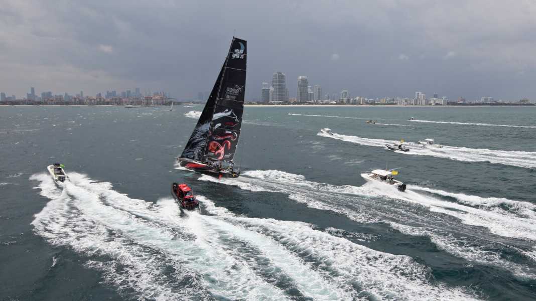 Volvo Ocean Race: Puma celebrates start-finish victory