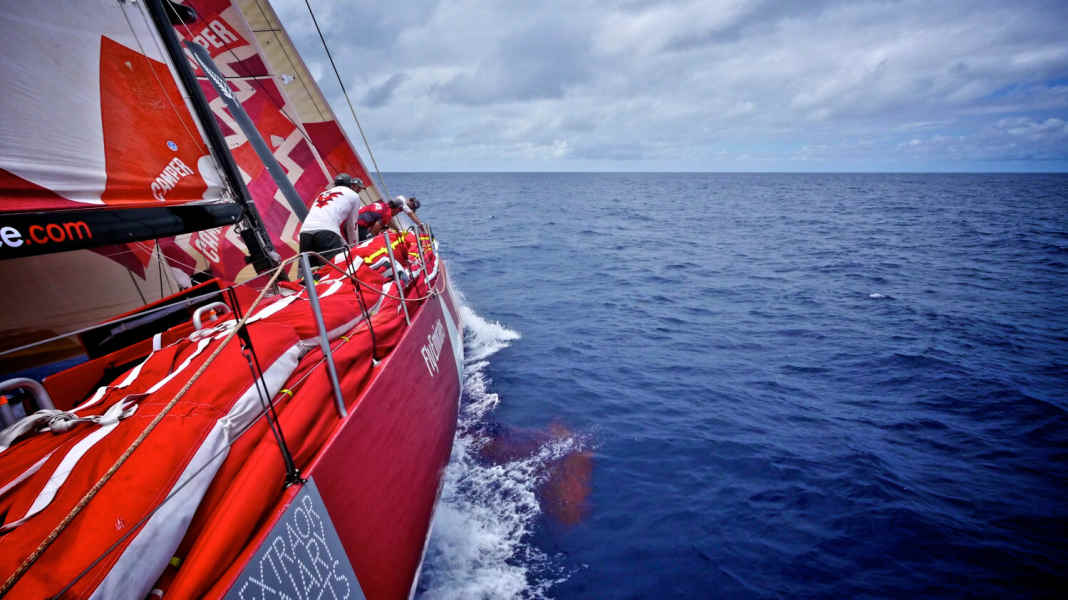 Volvo Ocean Race: la zona di congestione alle Bahamas