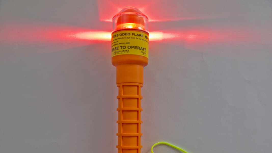 Seenotsignalmittel: Odeo Flare – die Laserfackel