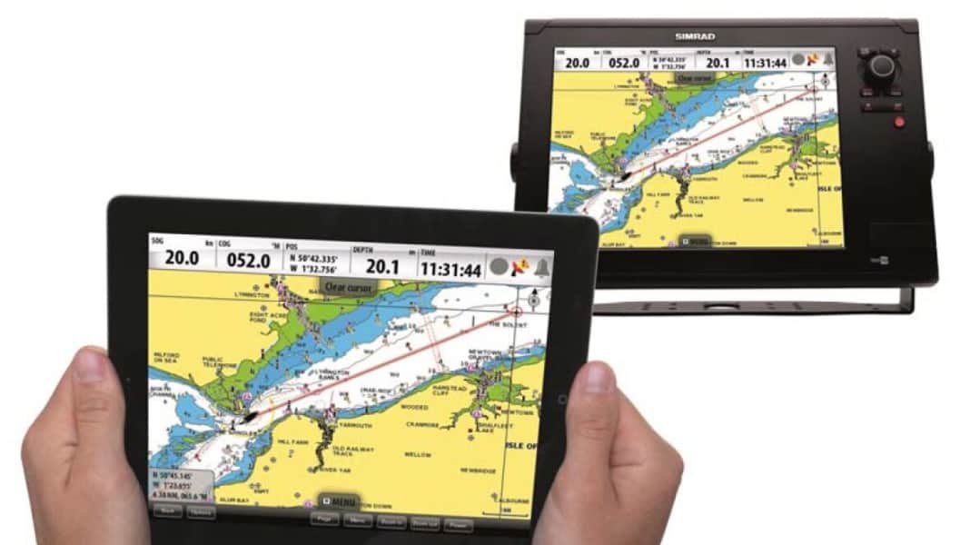 Electronique : Simrad contacte l'iPhone et l'iPad