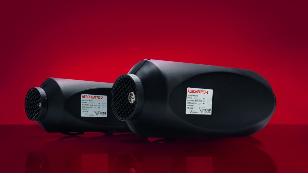 Comfort: Aeroheat - warm air without ticking