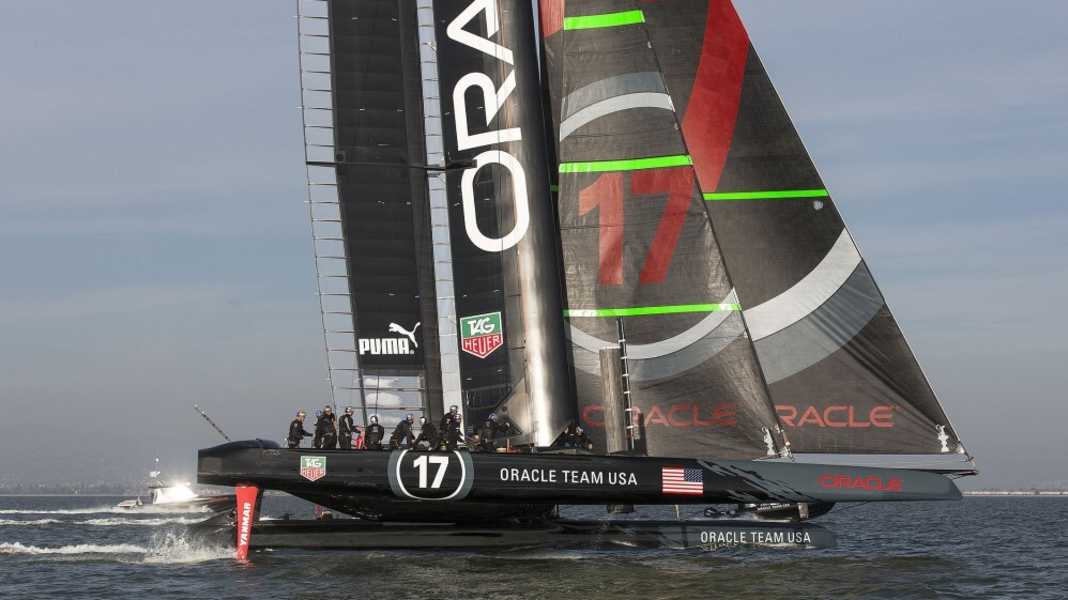 America's Cup: Oracles AC72: repariert und optimiert