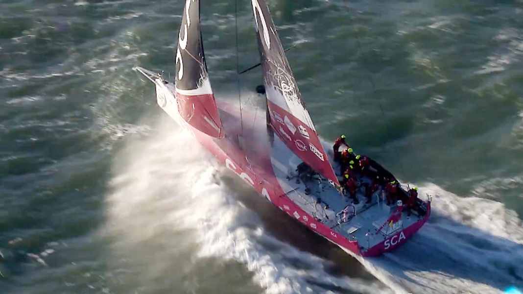 Volvo Ocean Race : premier test pour un équipage exclusivement féminin