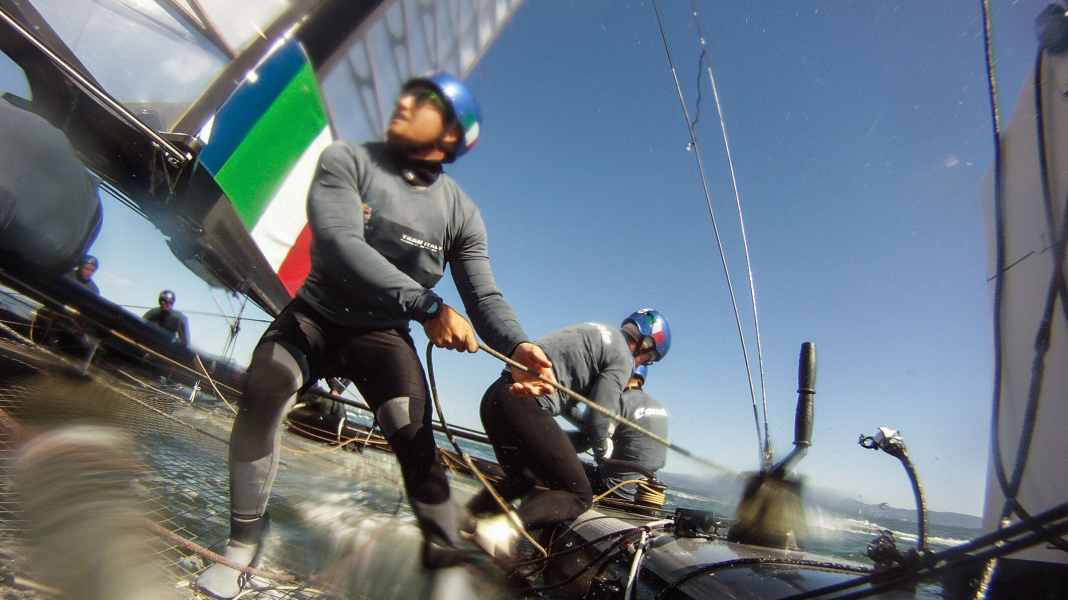 Youth America's Cup : la deuxième couche est en place