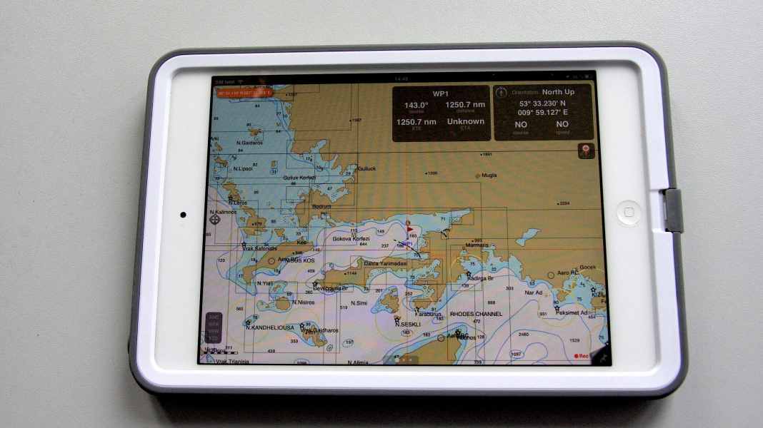 Equipment: Waterproof packaging for the iPad mini