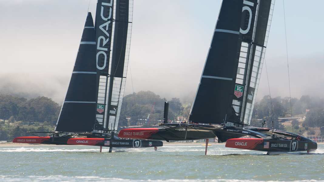 America's Cup : démonstration de moyens illimités