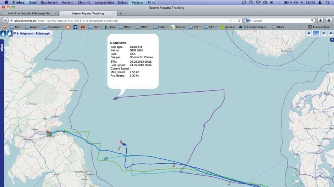 Navigation: Analysing a celebrated move