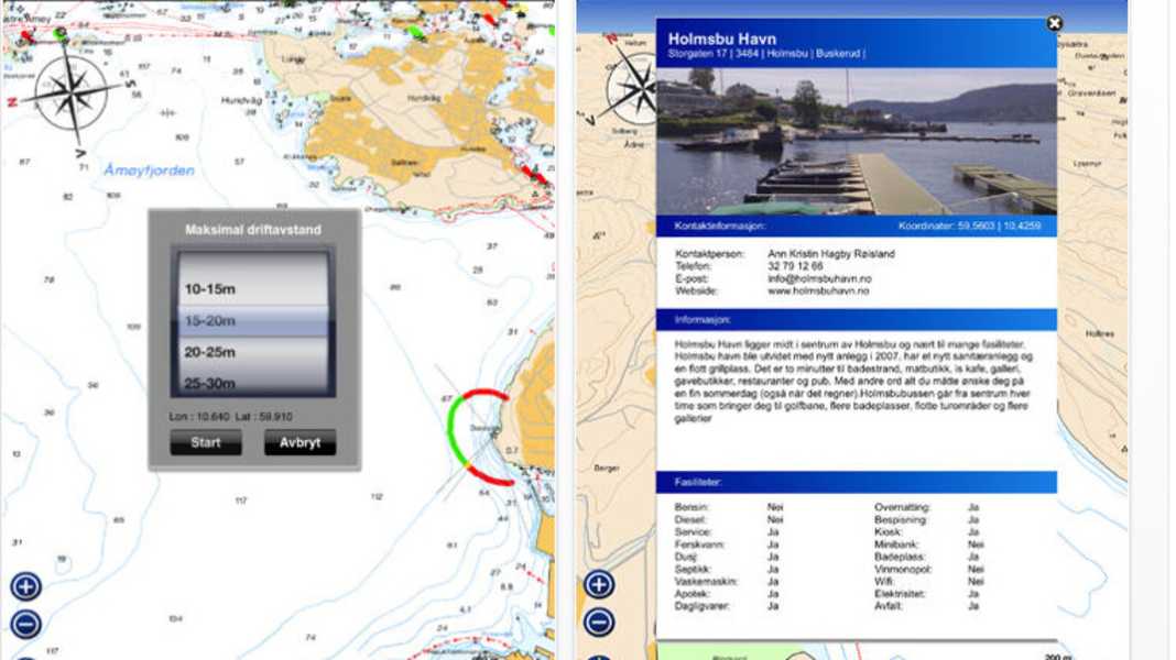 Navigation: Navi-App für norwegische Gewässer