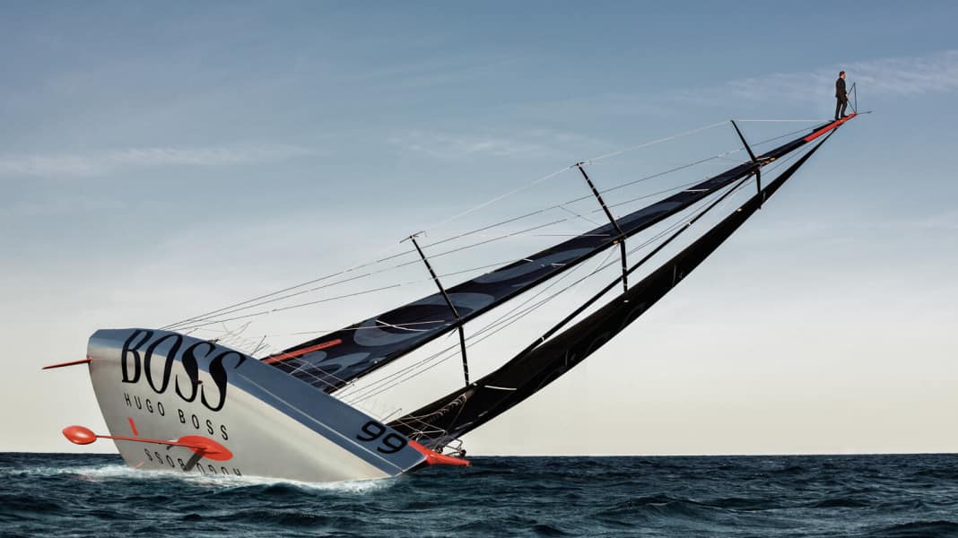 PR campaign: The mast walk of Alex Thomson