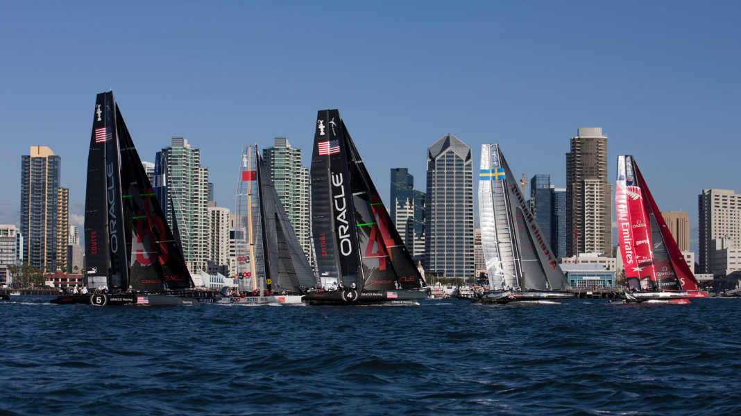 America's Cup : difficile et hésitant vers l'objectif