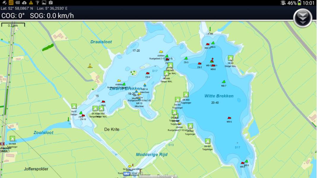 Olanda: mappa gratuita per la Frisia