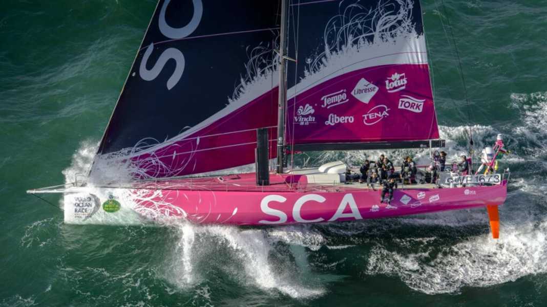 Volvo Ocean Race: Frauen-Team SCA (Schweden) ...