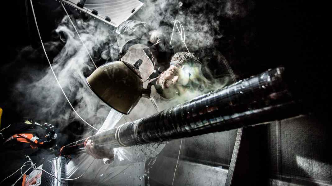 Volvo Ocean Race: narrow escape from the witches' kitchen