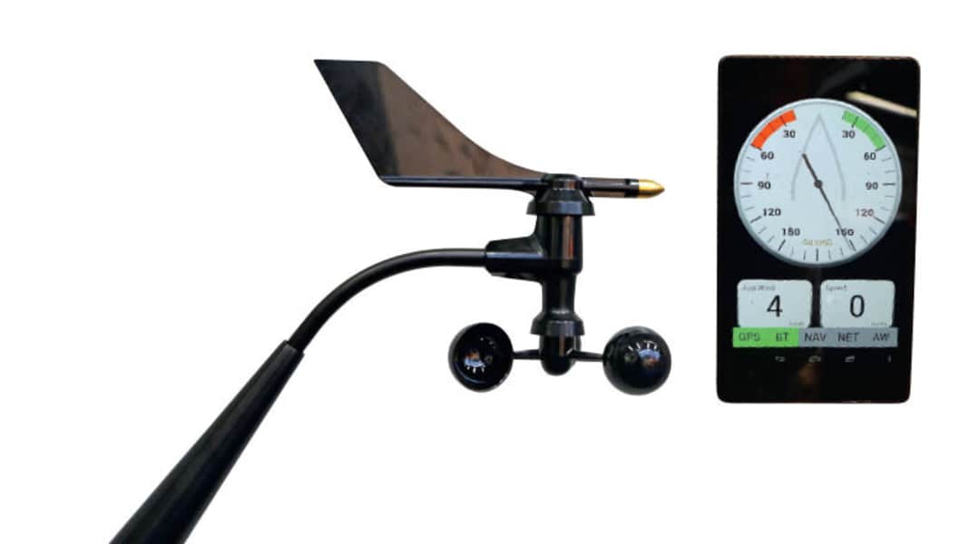 Electronics: Wind display on the smartphone