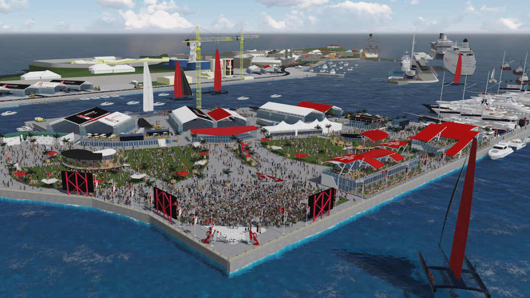 America's Cup: la luce dell'America's Cup al largo di Bermuda