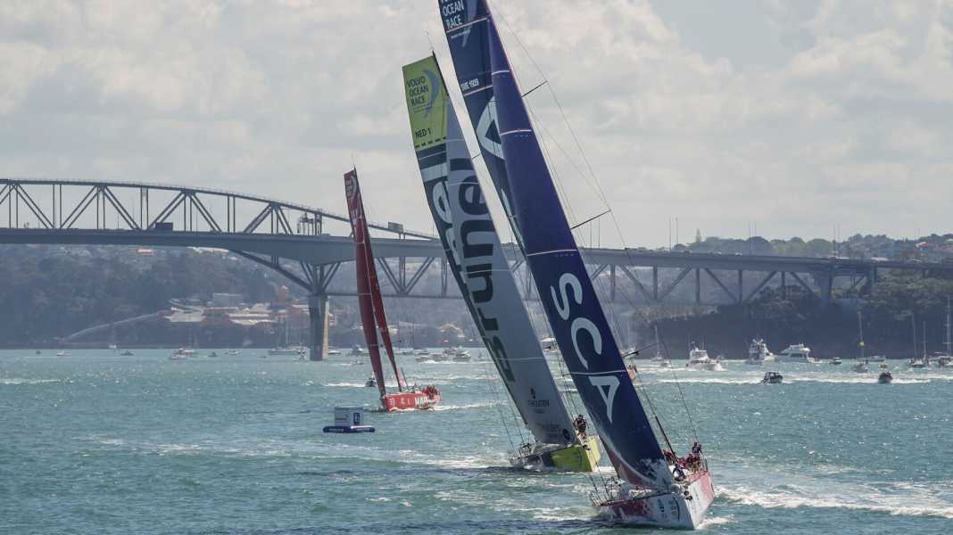 Volvo Ocean Race: SCA women on top Down Under