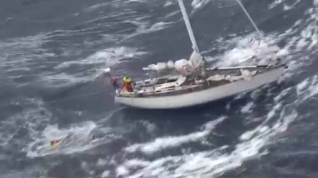 Havarie: Atlantik: fünf Yachten in Seenot