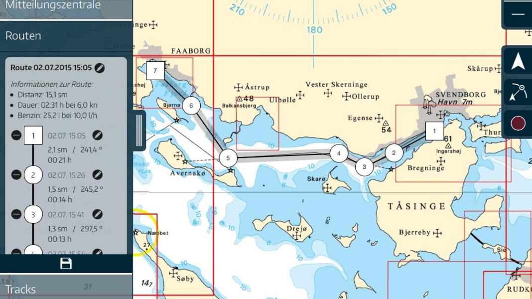 Navigation: DK nautical charts now as an app