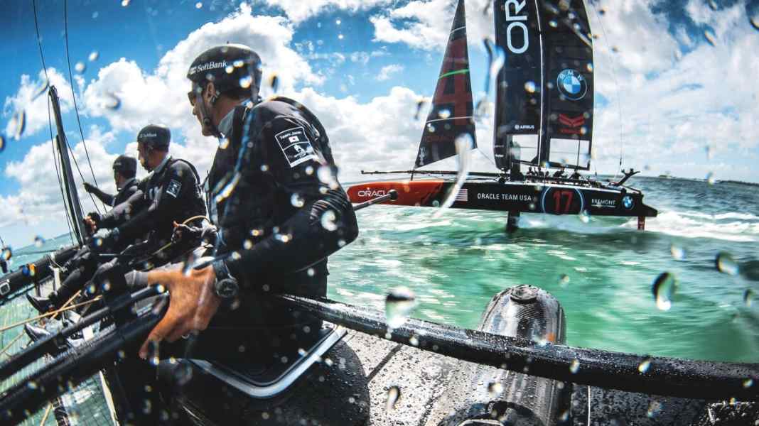Coppa America: primo! I giapponesi rompono il turnaround del foil