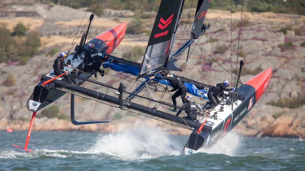 America's Cup : Contre-attaque cool de Kiwi lors du "Super Dimanche".