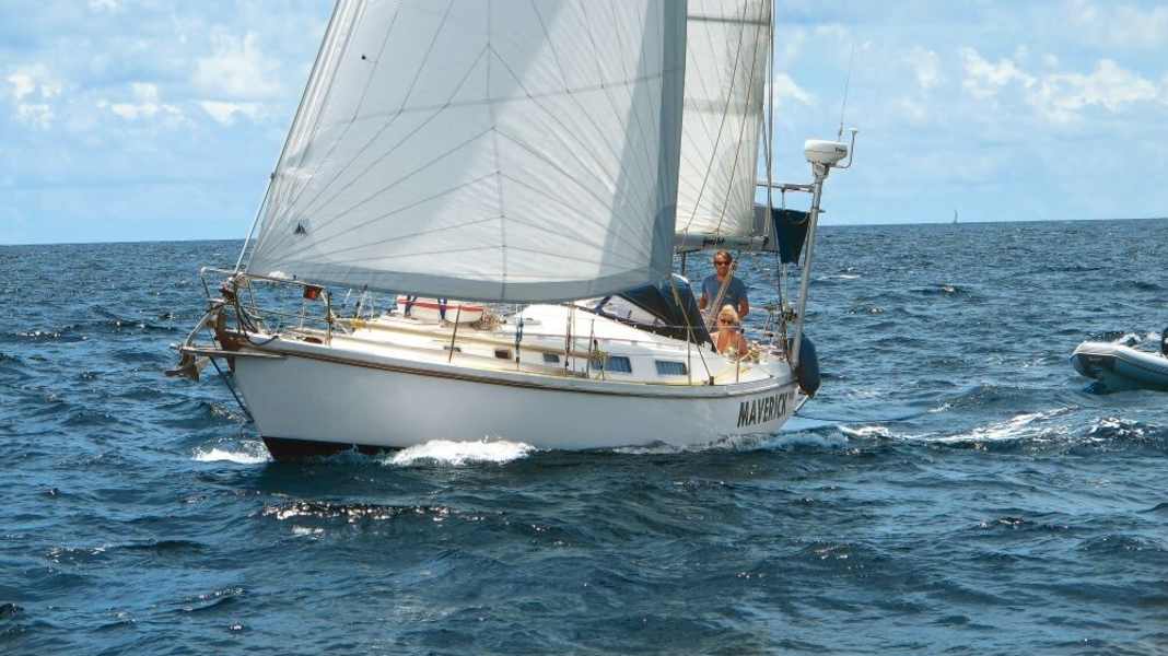 Rolling home: "Maverick": Cruising like a square-rigged sailor