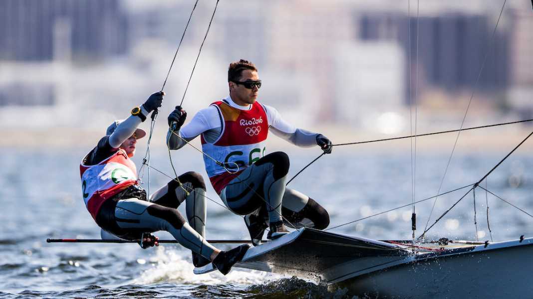 Voile olympique : les skiffeurs Heil/Plößel font fureur à Rio