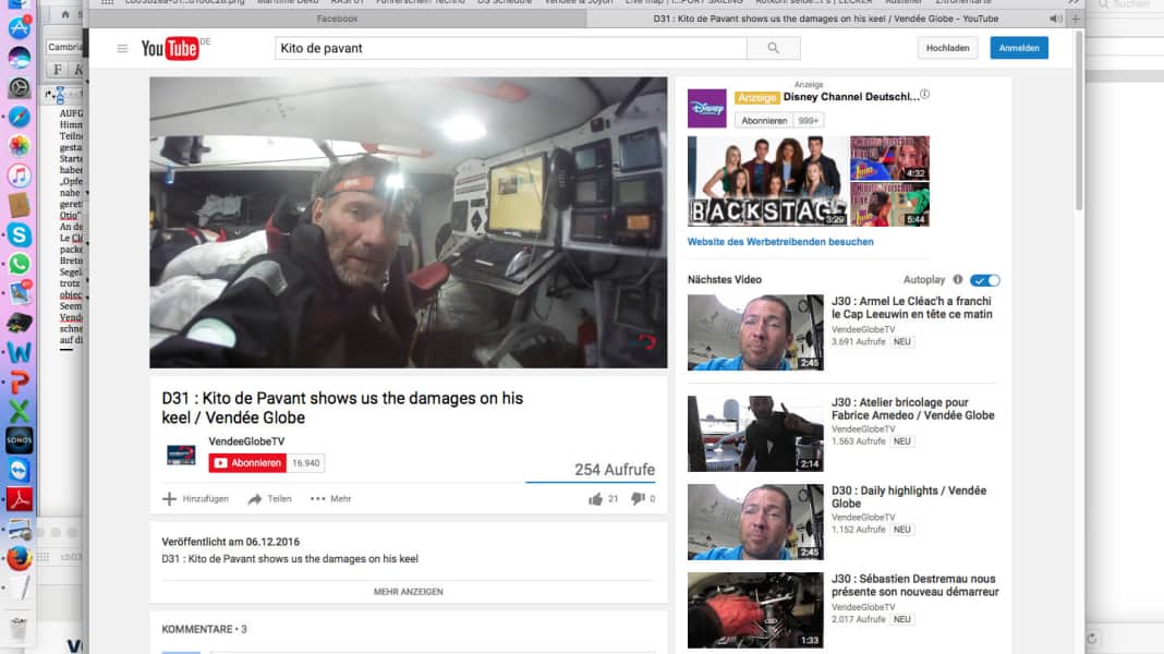 Vendée Globe: Beängstigende Bilder aus dem Südpolarmeer