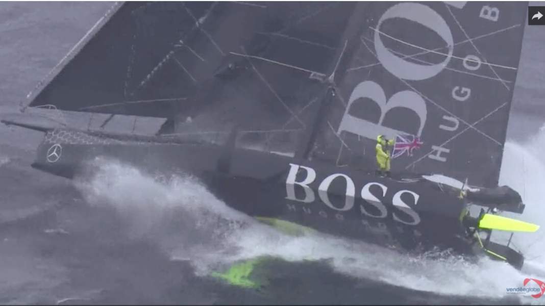 Vendée Globe: immagini in diretta del duo di testa per la prima volta!