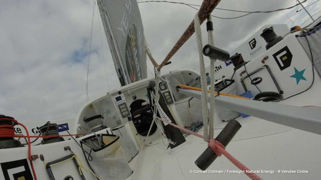 Vendée Globe : le combat solitaire de Colman : peu de nourriture, encore 300 milles à parcourir