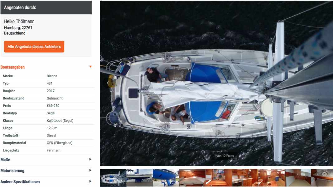 Second-hand boat exchanges: sellers beware! New, nasty scam
