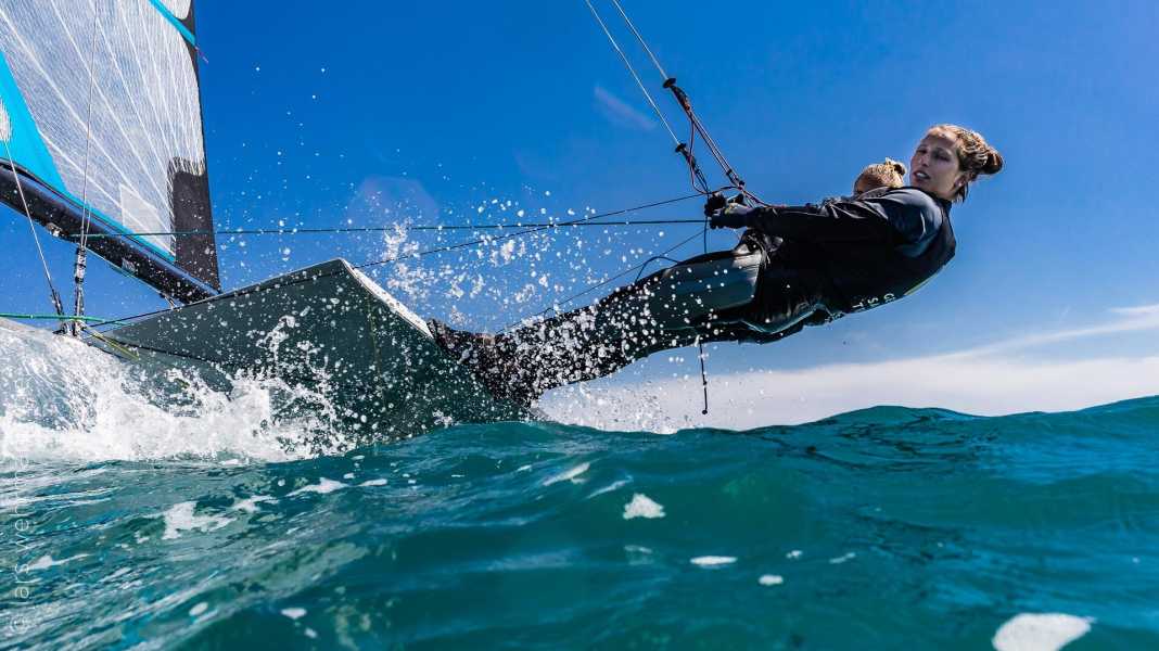 Olympic sailing: victorious in the second Olympic campaign with "Matilda"