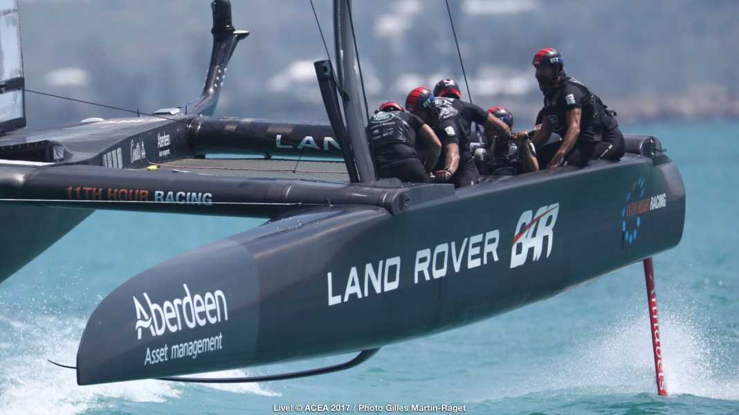 America's Cup: British liberation, black Sweden day