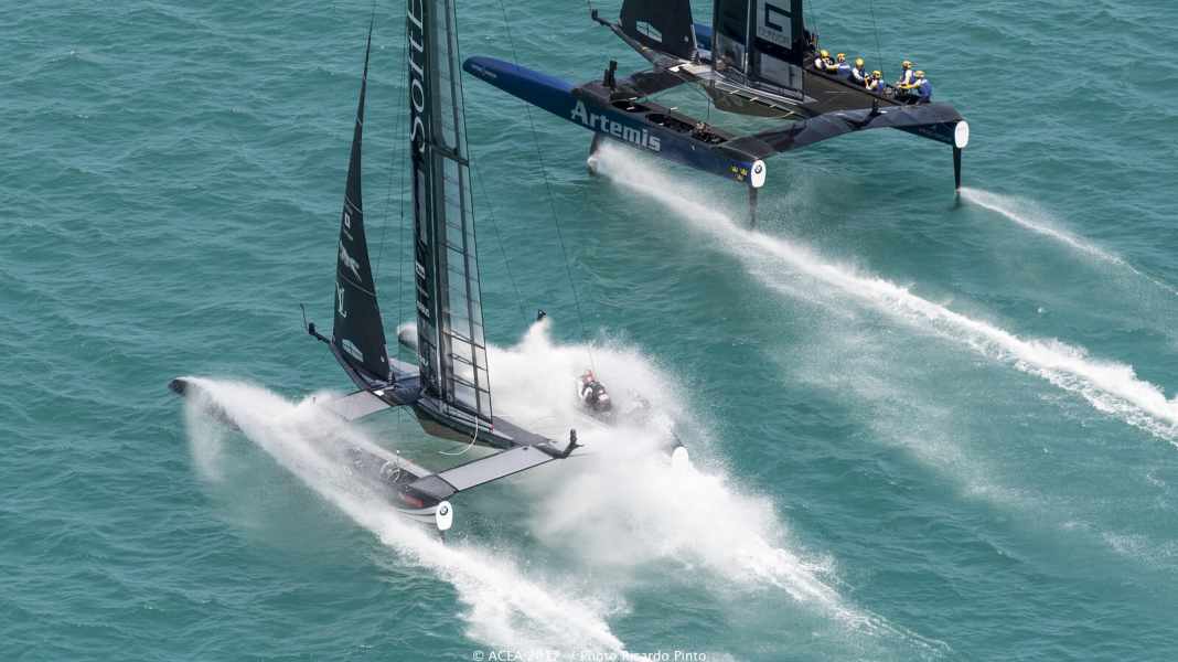 America's Cup: Fast ein schwarzer Cup-Tag für die Europäer