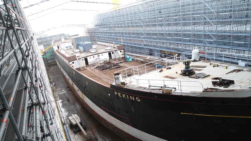 Windjammer : découverte inattendue sur le "Pékin