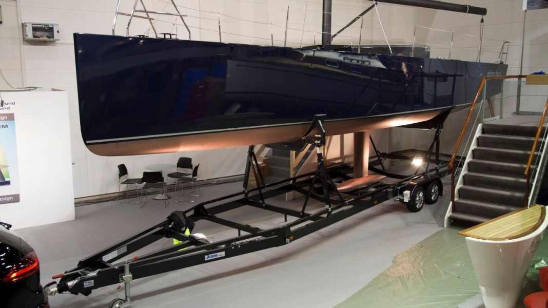 The special boat: Blank-Design "Alpha Tauri": trailerable performance cruiser
